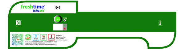 Dark Green Clip Tag